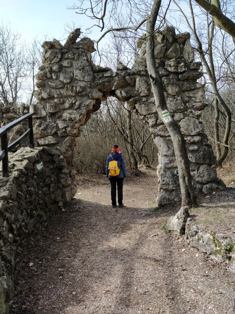 Stone gate next to the viewpoint