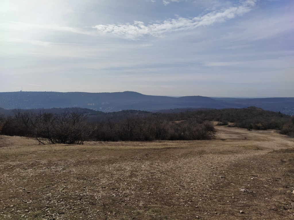 View from the Hármashatár mountain